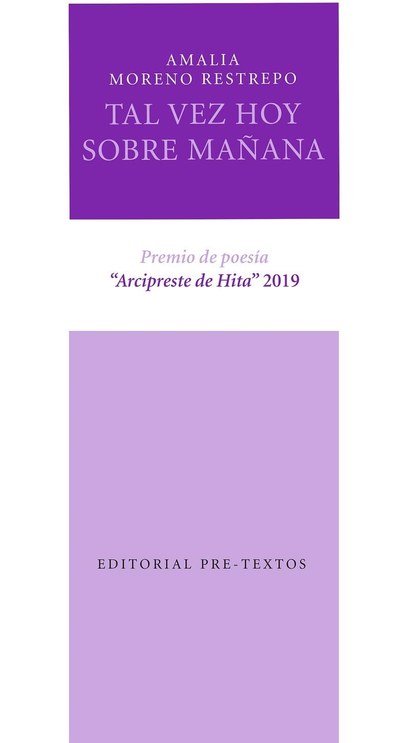 TAL VEZ HOY SOBRE MAÑANA | 9788418178306 | MORENO RESTREPO, AMALIA | Llibreria Online de Vilafranca del Penedès | Comprar llibres en català