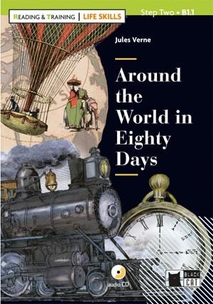 AROUND THE WORLD IN EIGHTY DAYS+CD LIFE SKILL | 9788468250229 | VERNE, JULES/DE AGOSTINI SCUOLA SPA | Llibreria Online de Vilafranca del Penedès | Comprar llibres en català