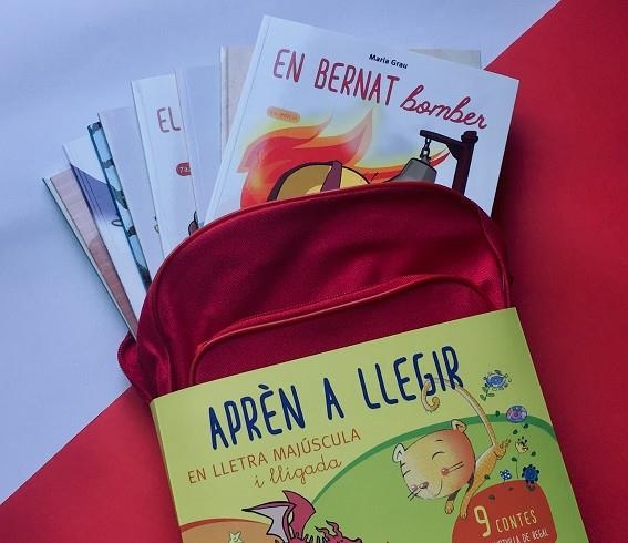 MOTXILLA AMB 9 LLIBRES PER APRENDRE A LLEGIR | 9788496569966 | CUSSÓ GRAU, BERNAT/GRAU SALÓ, MARIA/CUSSÓ GRAU, NÚRIA/ROSSELL, JOAN | Llibreria Online de Vilafranca del Penedès | Comprar llibres en català