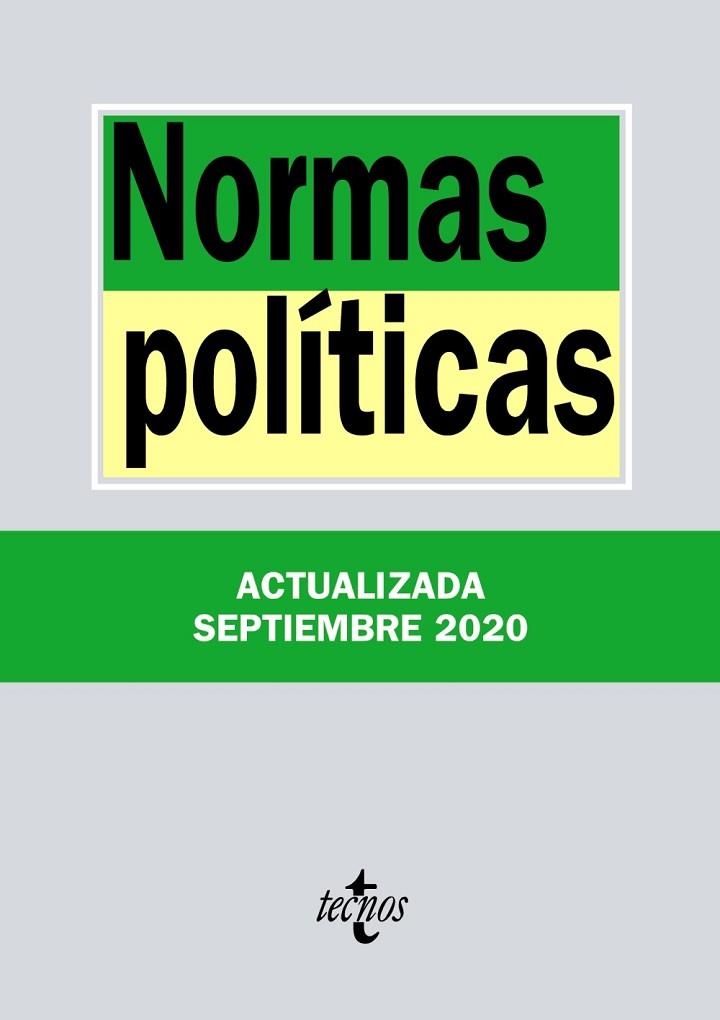 NORMAS POLÍTICAS | 9788430980048 | EDITORIAL TECNOS | Llibreria Online de Vilafranca del Penedès | Comprar llibres en català