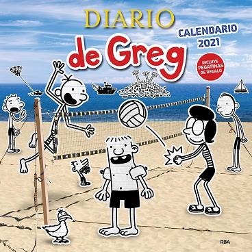 CALENDARIO DE GREG 2021 | 9788427299665 | KINNEY JEFF | Llibreria Online de Vilafranca del Penedès | Comprar llibres en català