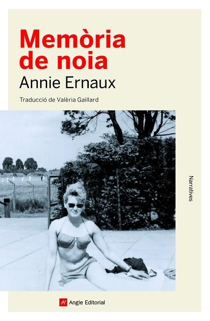 MEMÒRIA DE NOIA | 9788418197062 | ERNAUX, ANNIE | Llibreria Online de Vilafranca del Penedès | Comprar llibres en català