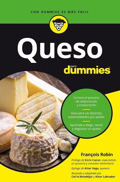 QUESO PARA DUMMIES | 9788432906169 | MONDEJAR, MARCELINA/ROBIN, FRANÇOIS/LABRADOR, AITOR | Llibreria L'Odissea - Libreria Online de Vilafranca del Penedès - Comprar libros