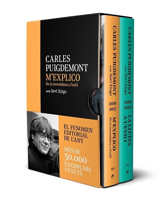 M'EXPLICO I LA LLUITA A L'EXILI (EDICIÓ PACK) | 9788418226243 | PUIGDEMONT, CARLES | Llibreria Online de Vilafranca del Penedès | Comprar llibres en català