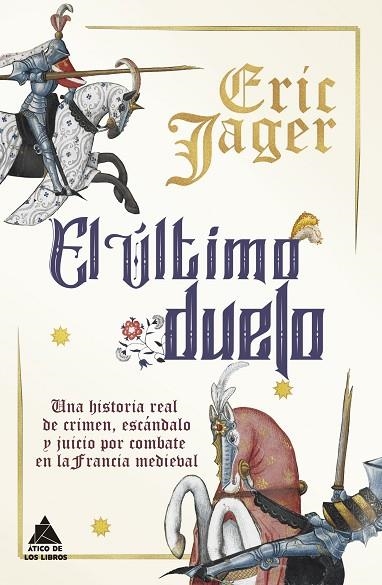 EL ÚLTIMO DUELO | 9788418217319 | JAGER, ERIC | Llibreria Online de Vilafranca del Penedès | Comprar llibres en català