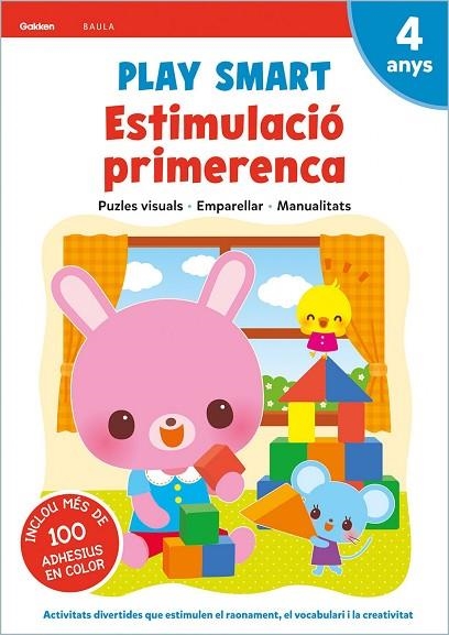 PLAY SMART 4 ANYS ESTIMULACIÓ PRIMERENCA QUADERN 3 | 9788447944156 | Llibreria Online de Vilafranca del Penedès | Comprar llibres en català