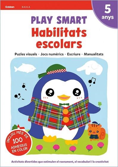 PLAY SMART 5 ANYS HABILITATS ESCOLARS QUADERN 2 | 9788447944194 | Llibreria Online de Vilafranca del Penedès | Comprar llibres en català