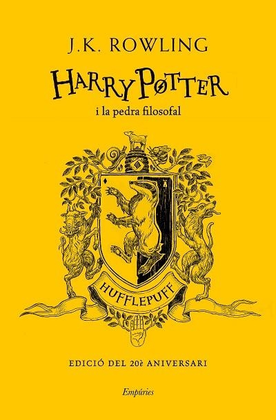 HARRY POTTER I LA PEDRA FILOSOFAL (HUFFLEPUFF) TD | 9788417879792 | ROWLING, J.K. | Llibreria L'Odissea - Libreria Online de Vilafranca del Penedès - Comprar libros