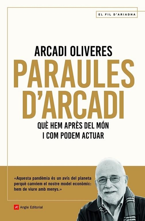 PARAULES D'ARCADI | 9788418197451 | OLIVERES BOADELLA , ARCADI | Llibreria Online de Vilafranca del Penedès | Comprar llibres en català