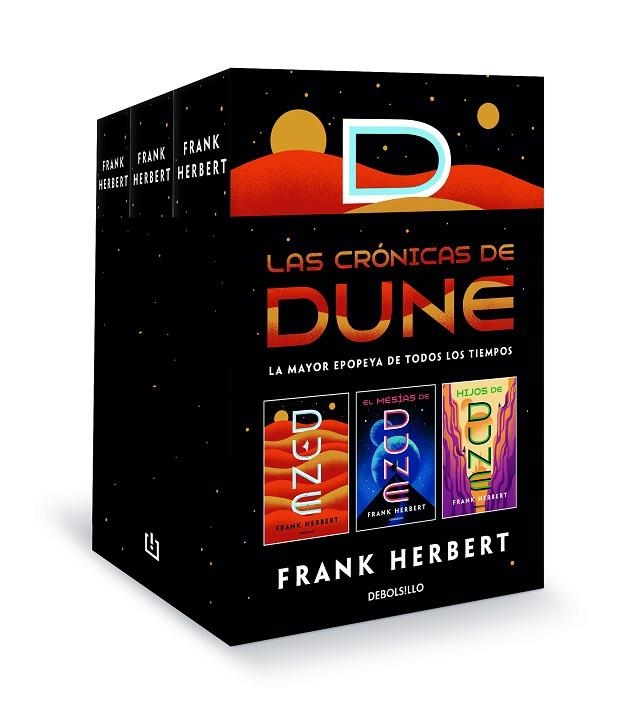 LAS CRÓNICAS DE DUNE (PACK CON: DUNE | EL MESÍAS DE DUNE | HIJOS DE DUNE) | 9788466356985 | HERBERT, FRANK | Llibreria Online de Vilafranca del Penedès | Comprar llibres en català