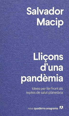 LLIÇONS D'UNA PANDÈMIA | 9788433916501 | MACIP, SALVADOR | Llibreria Online de Vilafranca del Penedès | Comprar llibres en català