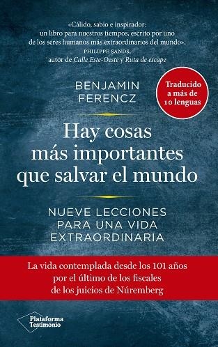 HAY COSAS MÁS IMPORTANTES QUE SALVAR EL MUNDO | 9788418582226 | FERENCZ, BENJAMIN | Llibreria Online de Vilafranca del Penedès | Comprar llibres en català