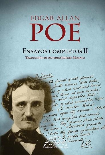 ENSAYOS COMPLETOS II | 9788483932926 | POE, EDGAR ALLAN | Llibreria Online de Vilafranca del Penedès | Comprar llibres en català