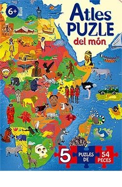 ATLES PUZLE DEL MÓN | 9788417452704 | NUINUI | Llibreria Online de Vilafranca del Penedès | Comprar llibres en català