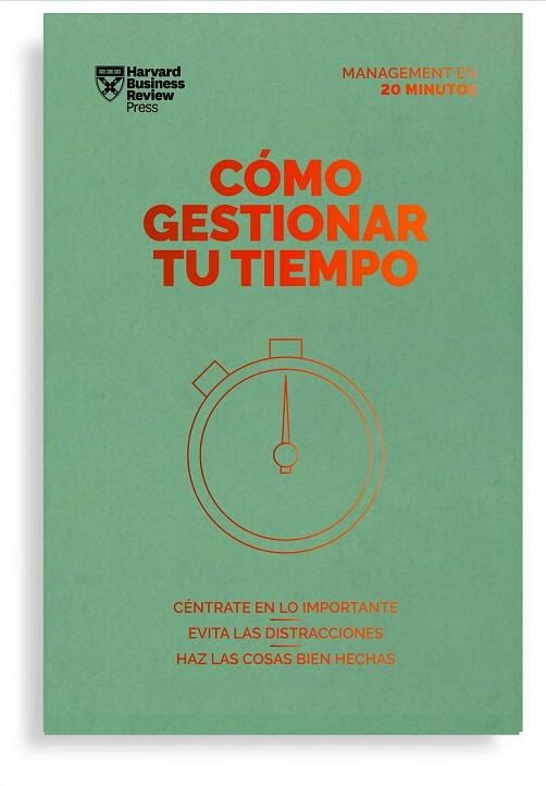 CÓMO GESTIONAR TU TIEMPO | 9788417963231 | HARVARD BUSINESS REVIEW | Llibreria Online de Vilafranca del Penedès | Comprar llibres en català