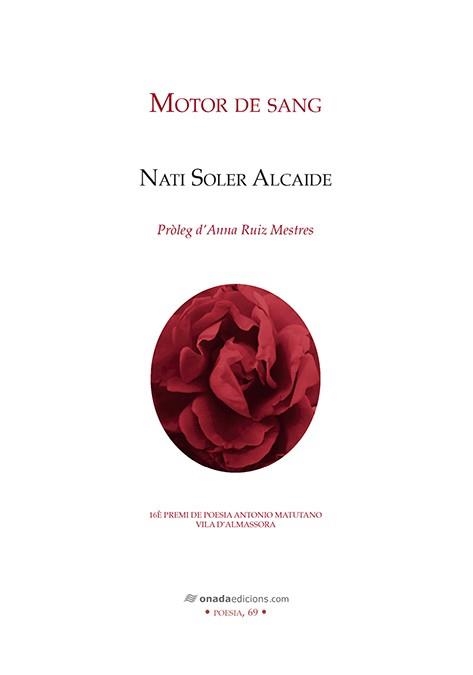 MOTOR DE SANG | 9788418634116 | SOLER ALCAIDE, NATI | Llibreria Online de Vilafranca del Penedès | Comprar llibres en català