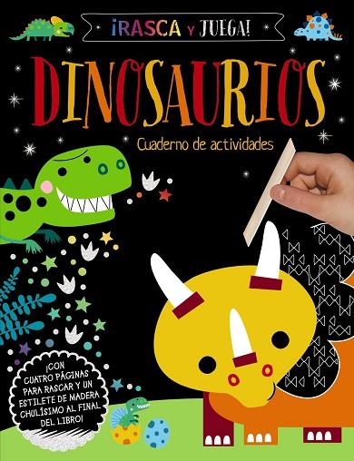 RASCA Y JUEGA. DINOSAURIOS - CUADERNO DE ACTIVIDADES | 9788469662878 | VARIOS AUTORES | Llibreria Online de Vilafranca del Penedès | Comprar llibres en català