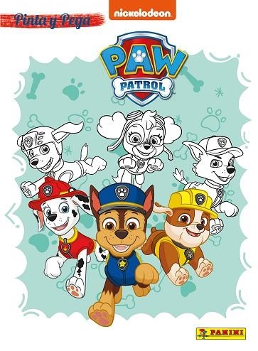 PINTA Y PEGA PAW PATROL | 9788427872103 | NICKELODEON | Llibreria L'Odissea - Libreria Online de Vilafranca del Penedès - Comprar libros