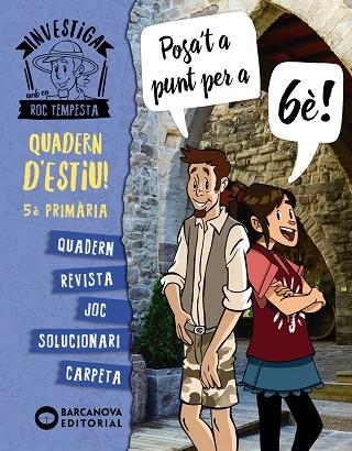 INVESTIGA AMB ROC TEMPESTA 5È. POSA'T A PUNT PER A 6È | 9788448954321 | MURILLO, NÚRIA/BARÓ, SANTI | Llibreria Online de Vilafranca del Penedès | Comprar llibres en català