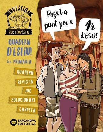 INVESTIGA AMB ROC TEMPESTA 6È. POSA'T A PUNT PER A 1R D'ESO | 9788448954338 | MURILLO, NÚRIA/BARÓ, SANTI | Llibreria Online de Vilafranca del Penedès | Comprar llibres en català