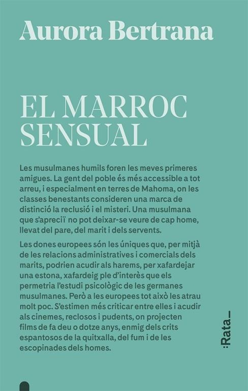 EL MARROC SENSUAL | 9788416738601 | BERTRANA, AURORA | Llibreria L'Odissea - Libreria Online de Vilafranca del Penedès - Comprar libros