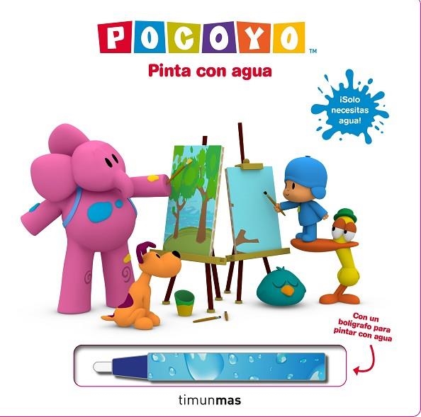 POCOYÓ. PINTA CON AGUA | 9788408236665 | ZINKIA | Llibreria Online de Vilafranca del Penedès | Comprar llibres en català