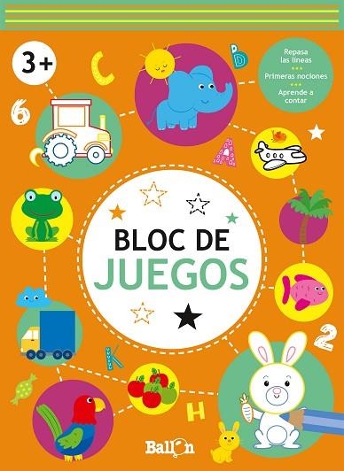 BLOC DE JUEGOS +3 NARANJA | 9789403226125 | BALLON | Llibreria Online de Vilafranca del Penedès | Comprar llibres en català