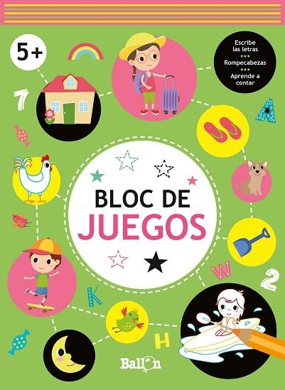 BLOC DE JUEGOS +5 | 9789403226095 | BALLON | Llibreria Online de Vilafranca del Penedès | Comprar llibres en català