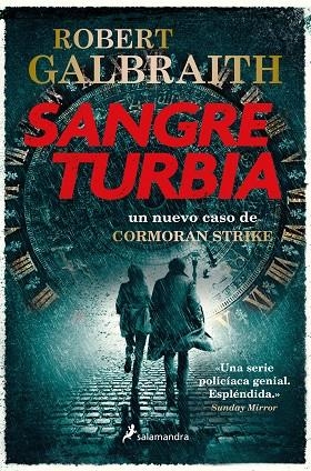 SANGRE TURBIA | 9788418107917 | GALBRAITH, ROBERT | Llibreria Online de Vilafranca del Penedès | Comprar llibres en català