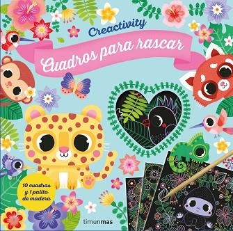 CREACTIVITY. ANIMALES MONÍSIMOS. CUADROS PARA RASCAR | 9788408236344 | VARIOS AUTORES | Llibreria Online de Vilafranca del Penedès | Comprar llibres en català