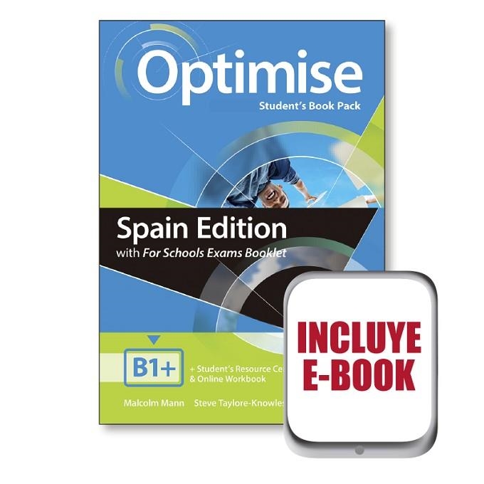 OPTIMISE B1+ EXAM BKLT SB  PK | 9781380015952 | TAYLORE-KNOWLES, STEVE/MANN, MALCOLM | Llibreria Online de Vilafranca del Penedès | Comprar llibres en català