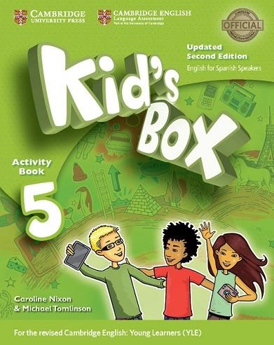 KID'S BOX LEVEL 5 ACTIVITY BOOK WITH CD ROM AND MY HOME BOOKLET UPDATED ENGLISH | 9788490369692 | NIXON, CAROLINE/TOMLINSON, MICHAEL/GRAINGER, KIRSTIE | Llibreria L'Odissea - Libreria Online de Vilafranca del Penedès - Comprar libros