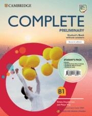 COMPLETE PRELIMINARY SECOND EDITION ENGLISH FOR SPANISH SPEAKERS. STUDENT'S PACK | 9788490363447 | SAGE,COLIN/NIXON,CAROLINE/TOMLINSON,MICHAEL | Llibreria Online de Vilafranca del Penedès | Comprar llibres en català