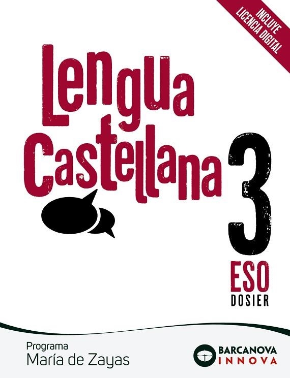 MARÍA DE ZAYAS 3 ESO. LENGUA CASTELLANA | 9788448950606 | EZQUERRA, FRANCISCA/MINDÁN, JOAQUÍN/GIMENO, EDUARDO | Llibreria Online de Vilafranca del Penedès | Comprar llibres en català