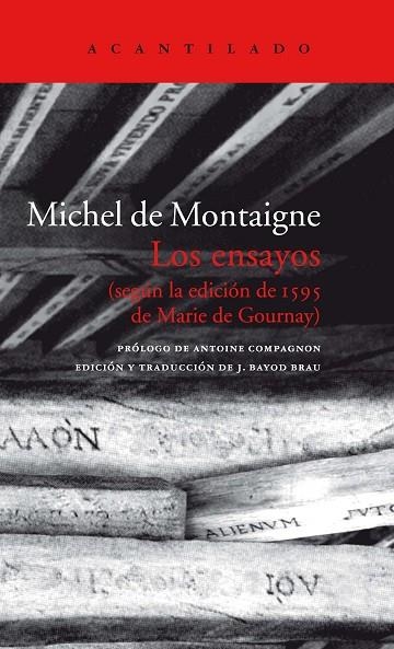 LOS ENSAYOS (ESTUCHE CON TRES VOLÚMENES) | 9788418370625 | DE MONTAIGNE, MICHEL | Llibreria Online de Vilafranca del Penedès | Comprar llibres en català