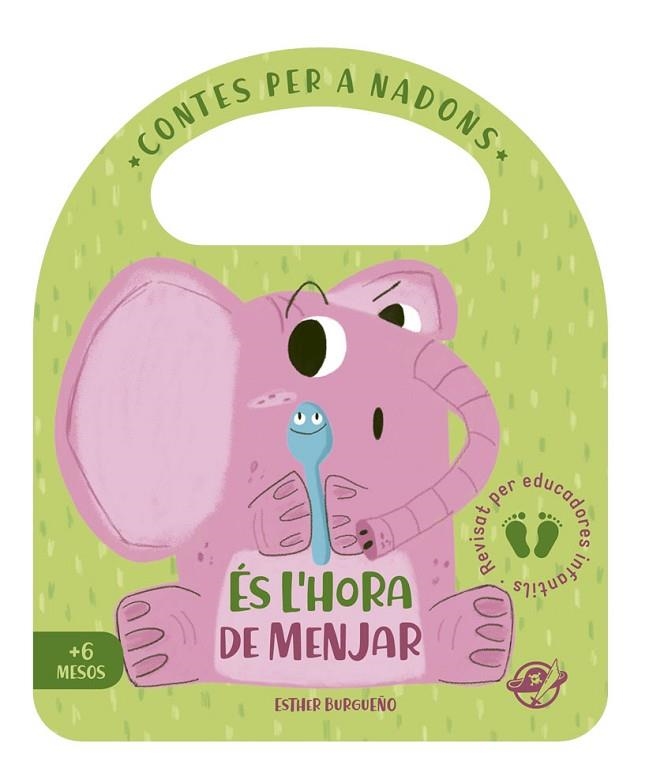 CONTES PER A NADONS  ÉS HORA DE MENJAR | 9788417207403 | BURGUEÑO, ESTHER | Llibreria L'Odissea - Libreria Online de Vilafranca del Penedès - Comprar libros