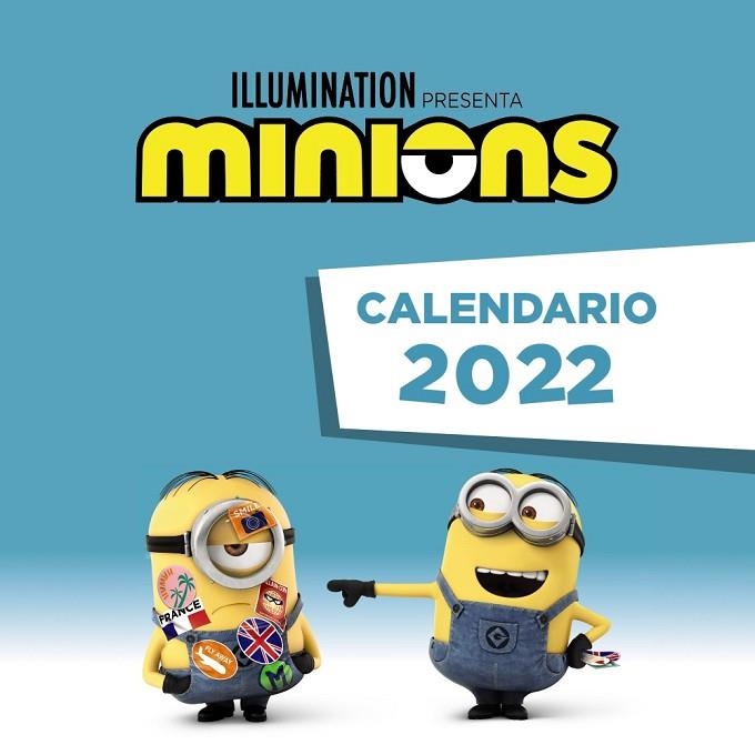 CALENDARIO DE LOS MINIONS 2022 | 9788418182327 | VARIOS AUTORES | Llibreria Online de Vilafranca del Penedès | Comprar llibres en català