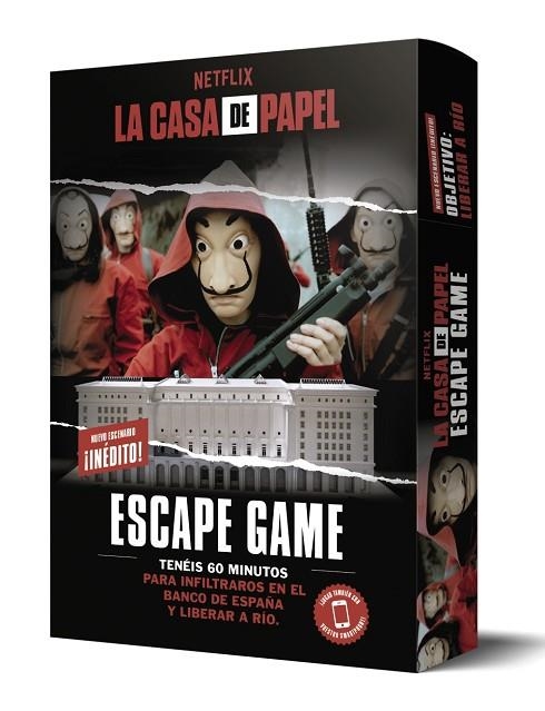 LA CASA DE PAPEL ESCAPE GAME OBJETIVO: LIBERAR A RÍO | 9788418100925 | TRENTI, NICOLAS | Llibreria Online de Vilafranca del Penedès | Comprar llibres en català