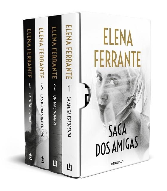 SAGA DOS AMIGAS ( ESTUCHE LA AMIGA ESTUPENDA ) TETRALOGIA | 9788466357913 | FERRANTE, ELENA | Llibreria Online de Vilafranca del Penedès | Comprar llibres en català