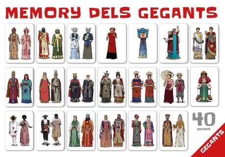 MEMORY DELS GEGANTS | 9788418522413 | JUANOLO | Llibreria Online de Vilafranca del Penedès | Comprar llibres en català