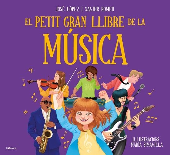 EL PETIT GRAN LLIBRE DE LA MÚSICA | 9788424668488 | LÓPEZ, JOSE/ROMEU, XAVIER | Llibreria Online de Vilafranca del Penedès | Comprar llibres en català