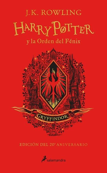 HARRY POTTER Y LA ORDEN DEL FÉNIX (EDICIÓN GRYFFINDOR DEL 20º ANIVERSARIO) (HARR | 9788418174605 | ROWLING, J.K. | Llibreria L'Odissea - Libreria Online de Vilafranca del Penedès - Comprar libros