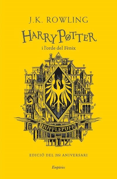 HARRY POTTER I L'ORDE DEL FÈNIX 5 ( HUFFLEPUFF ) | 9788418833144 | ROWLING, J.K. | Llibreria Online de Vilafranca del Penedès | Comprar llibres en català