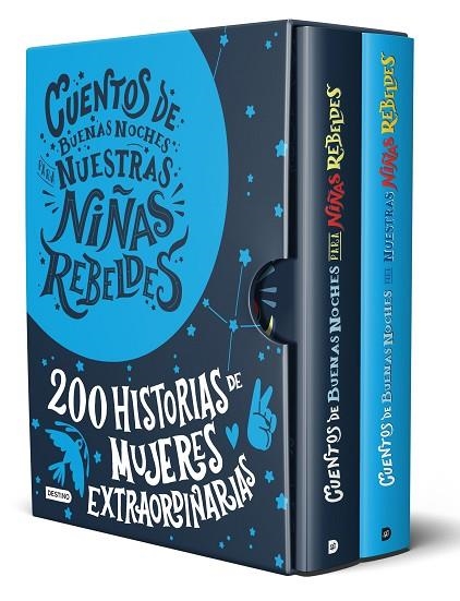 ESTUCHE CUENTOS DE BUENAS NOCHES PARA NIÑAS REBELDES 2 | 9788408249948 | NIÑAS REBELDES | Llibreria Online de Vilafranca del Penedès | Comprar llibres en català