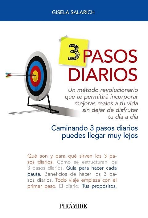 3 PASOS DIARIOS | 9788436845655 | SALARICH, GISELA | Llibreria Online de Vilafranca del Penedès | Comprar llibres en català