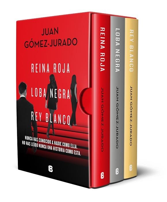 TRILOGÍA REINA ROJA EDICIÓN PACK CON: REINA ROJA | LOBA NEGRA | REY BLANCO | 9788466670227 | GÓMEZ-JURADO, JUAN | Llibreria Online de Vilafranca del Penedès | Comprar llibres en català