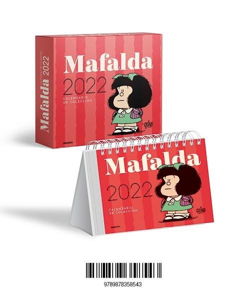 MAFALDA 2022, CALENDARIO DE COLECCIÓN | 9789878358543 | QUINO | Llibreria L'Odissea - Libreria Online de Vilafranca del Penedès - Comprar libros