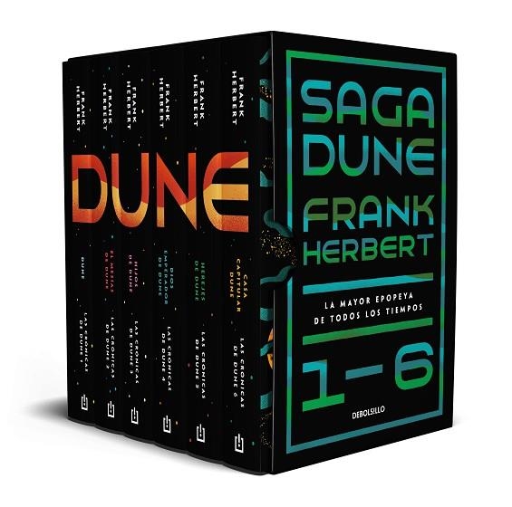 SAGA DUNE 1-6 LA MAYOR EPOPEYA DE TODOS LOS TIEMPOS | 9788466361897 | HERBERT, FRANK | Llibreria Online de Vilafranca del Penedès | Comprar llibres en català