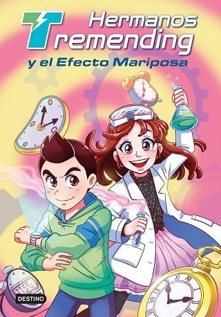 HERMANOS TREMENDING 1. HERMANOS TREMENDING Y EL EFECTO MARIPOSA | 9788408249290 | HERMANOS TREMENDING | Llibreria L'Odissea - Libreria Online de Vilafranca del Penedès - Comprar libros