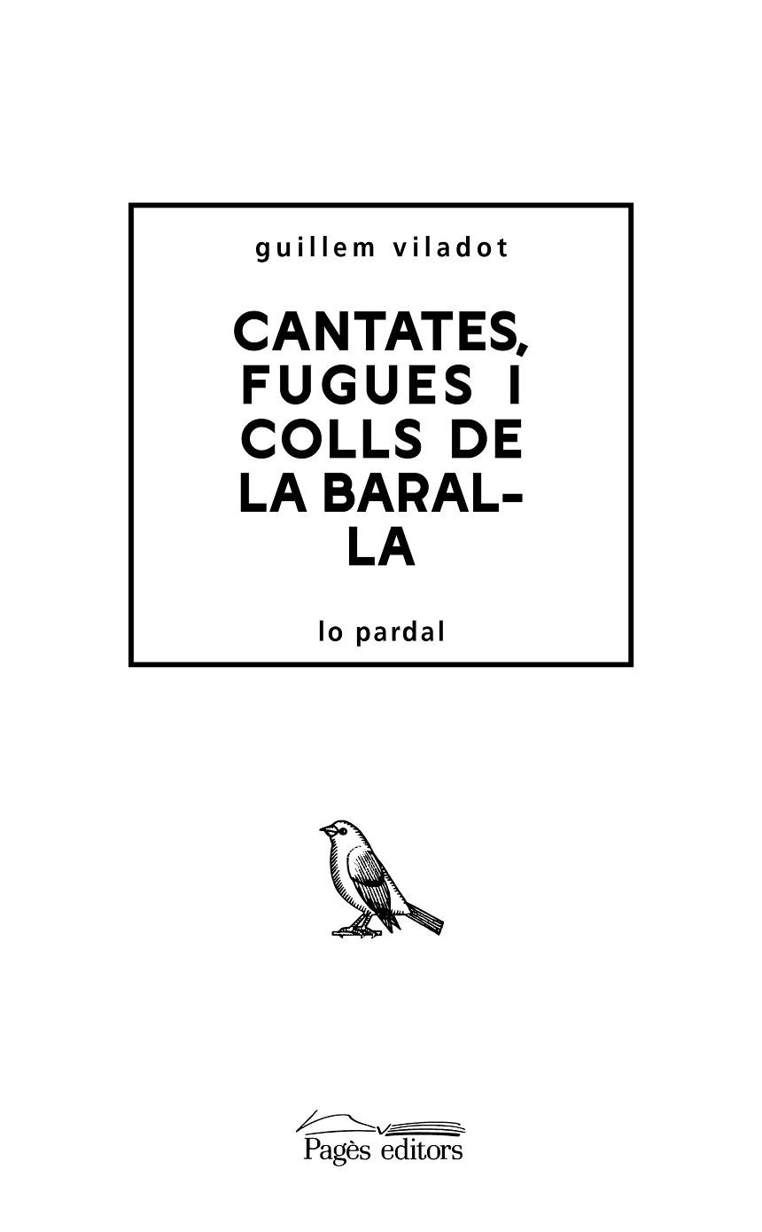 CANTATES, FUGUES I COLLS DE LA BARALLA | 9788413033303 | VILADOT PUIG, GUILLEM | Llibreria Online de Vilafranca del Penedès | Comprar llibres en català